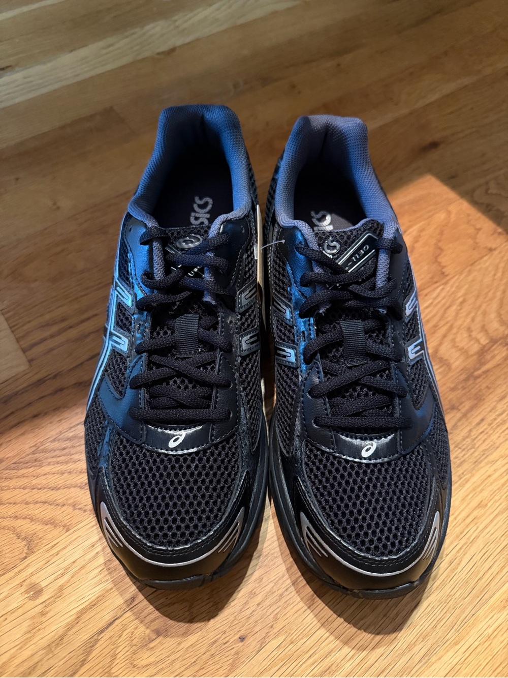ASICS GEL-1130 Black Pure Silver Men’s 9.5 Women’s 11 New With Box